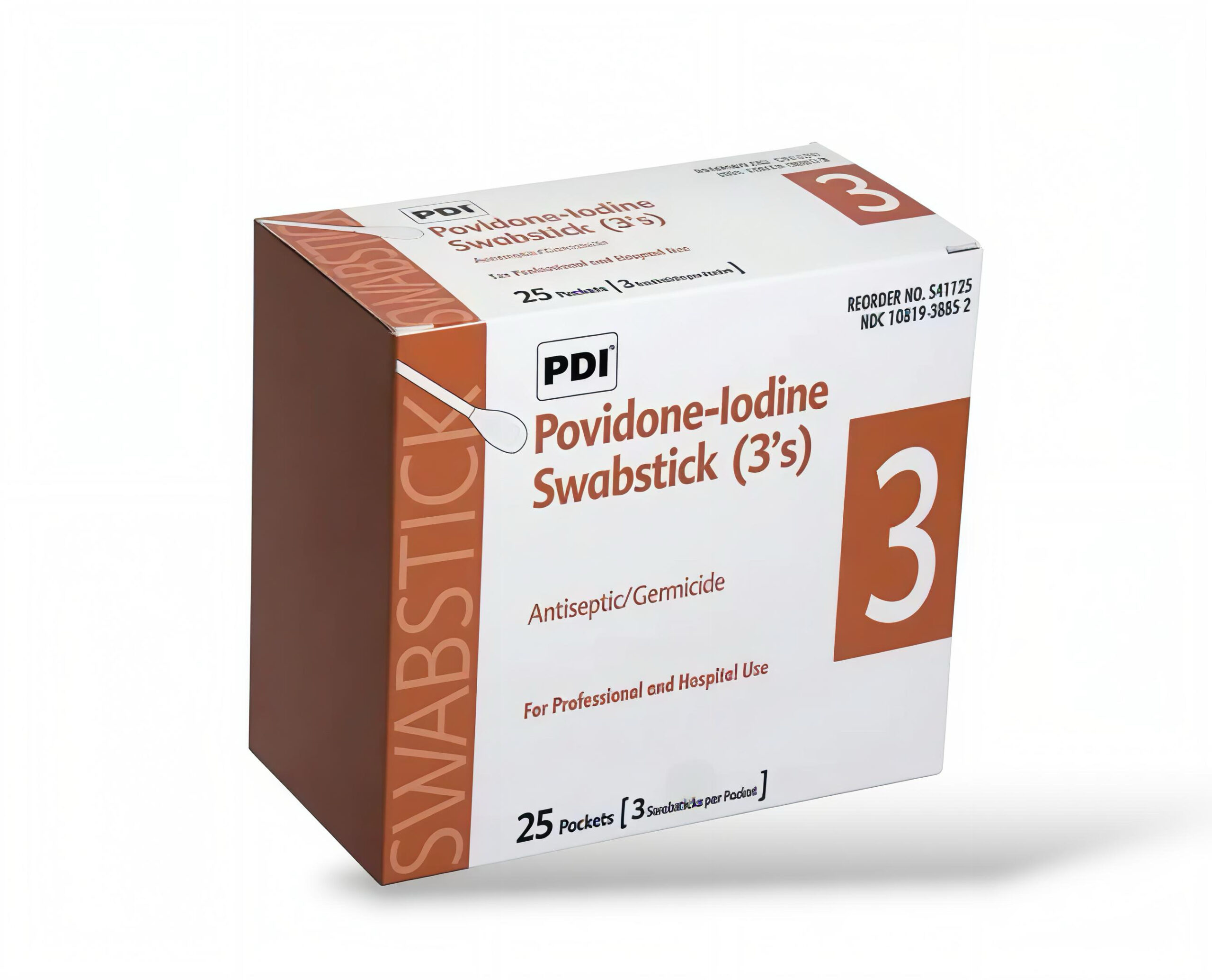 Povidone - iodine Swabstick – Antiseptique professionnel – Image 2