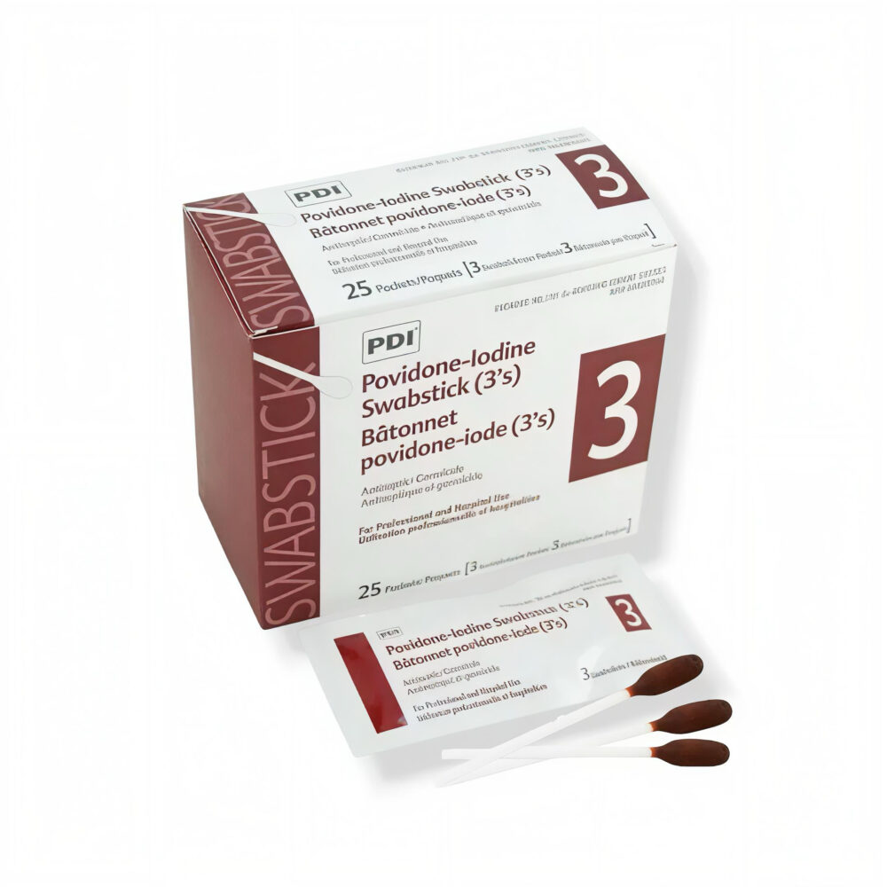 Povidone - iodine Swabstick – Antiseptique professionnel