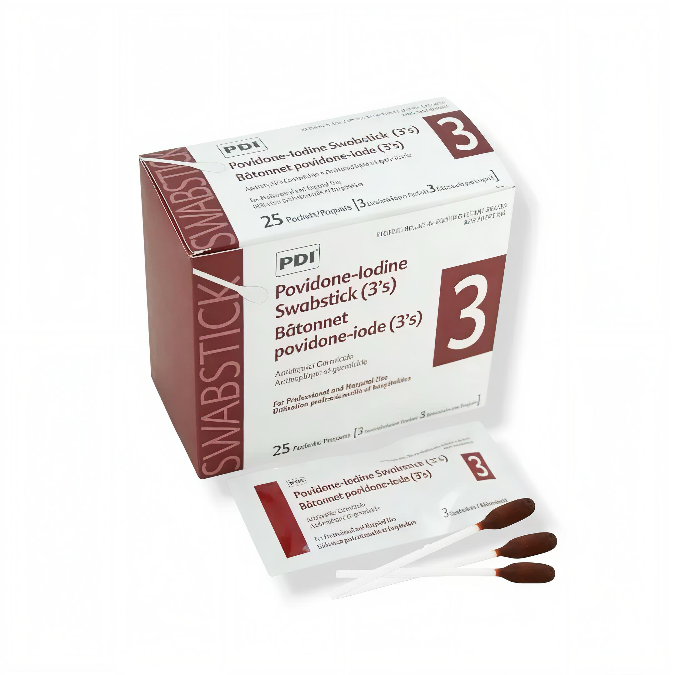 Povidone - iodine Swabstick – Antiseptique professionnel