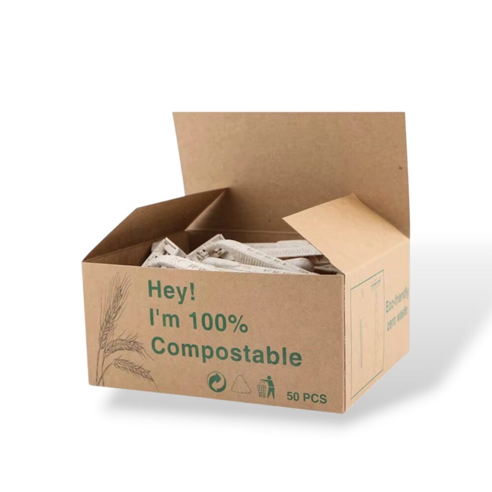 Rasoirs Biodégradables en Fibre de Blé