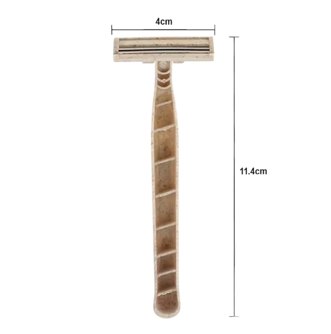 Rasoirs Biodégradables en Fibre de Blé – Image 4